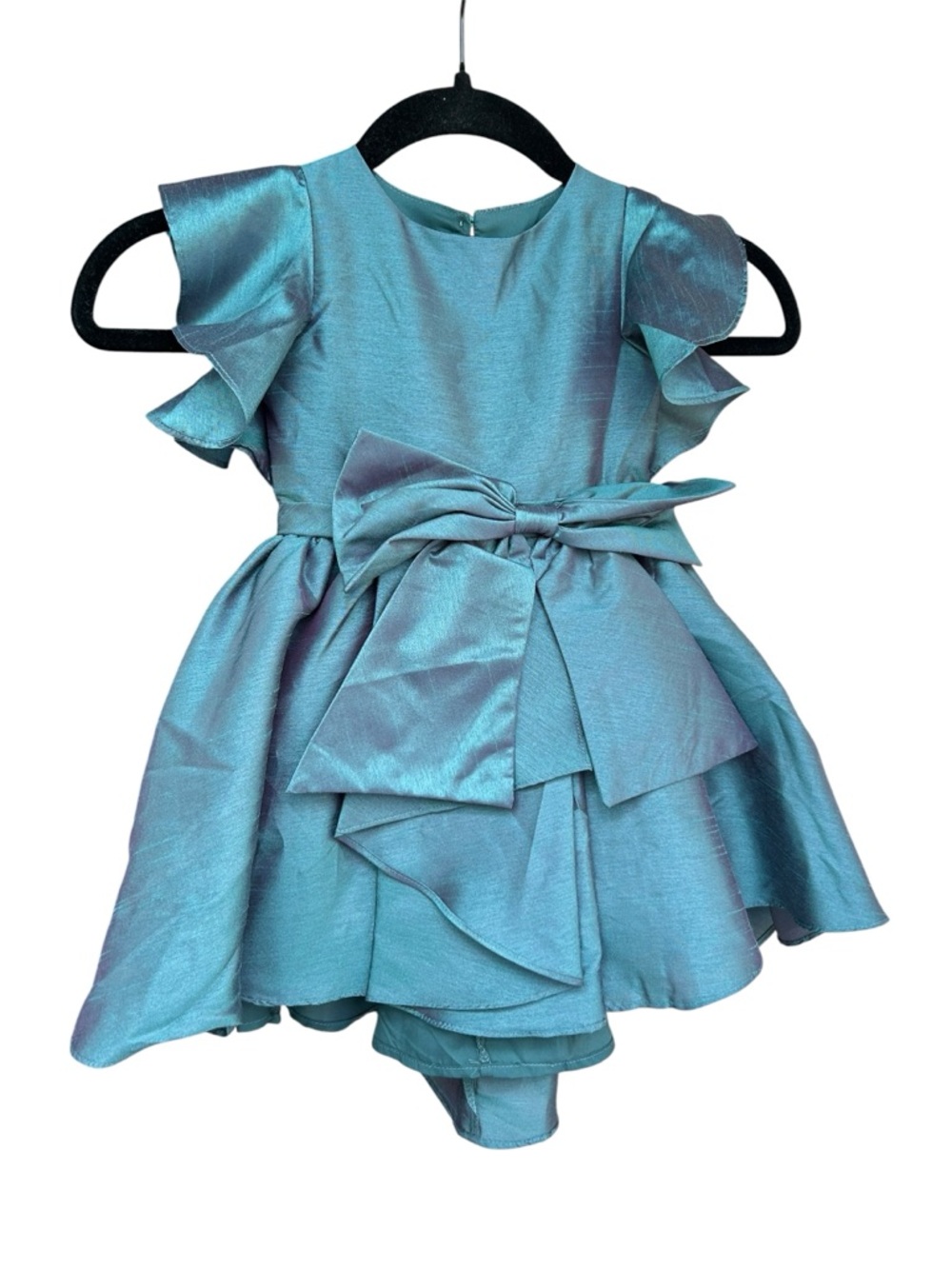 Joyfolie Little Girls Camryn Dress in Teal Size 3T Fancy Event Gown Weddings